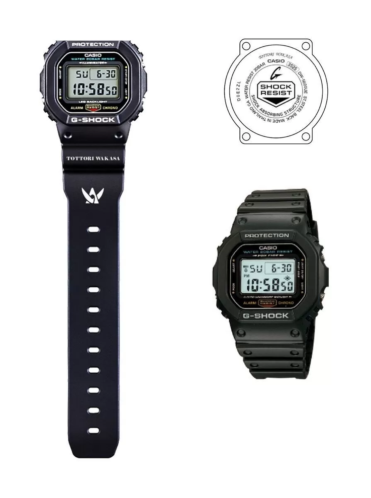 Zegarek Casio G-Shock x Wakasa Town z limitowanej edycji DW-5600UE. (Źródło zdjęcia: Casio)