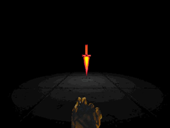 Zrzut ekranu z Devil Daggers na PC