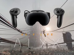 Przedstawiono baner dotyczący platformy Steam Frame oraz gry Half-Life Alyx
