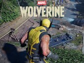 Baner promujący film „Wolverine” studia Marvel z postacią Logana