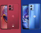 Moto G54 i Moto G84 są dostępne w wielu opcjach kolorystycznych, w tym w kilku odcieniach niebieskiego. (Źródło zdjęcia: Motorola)