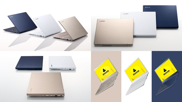 Laptop Mouse X2 można skonfigurować w jednej z trzech opcji kolorystycznych 