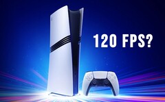 Sony PS5 Pro może być w stanie osiągnąć 120 klatek na sekundę w rozdzielczości QHD lub nawet wyższej. (Źródło obrazu: Sony, z poprawkami)