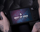 Lista top 12 jest w większości zdominowana przez gry niezależne. Na zdjęciu: Pokład Steam ze zdjęciem promocyjnym Best of 2025. (Źródło zdjęcia: Valve)