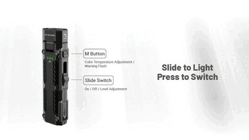 Funkcje latarki. (Źródło obrazu: Nitecore)