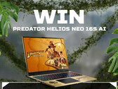 Acer Predator Helios Neo 16S AI Indiana Jones Edition. (Źródło zdjęcia: Acer)