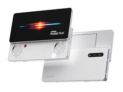 Pocket Play wygląda bardzo podobnie do Sony Xperia Play. Na zdjęciu: przód i tył telefonu do gier. (Źródło zdjęcia: Ayaneo)