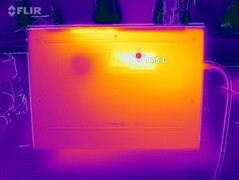 Dół podczas testu warunków skrajnych