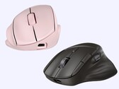 Mysz HP Tilt Ergonomic Mouse 720M i mysz bezprzewodowa HP Ultra-Fast Scroll Wireless Mouse mają superkondensatory zamiast baterii. (Źródło zdjęcia: HP)