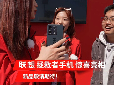 Kolejne ujęcie niewydanego telefonu do gier Lenovo Legion 