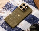 Motorola Edge 2026 ma przyciągający wzrok tył z powierzchnią z tkaniny.