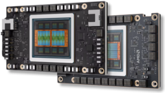 AMD ROCm 7.x oferuje znaczny wzrost wydajności na sprzęcie AMD, od APU Ryzen AI po akceleratory Instinct. (Źródło obrazu: AMD)