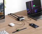 Stacja ładująca Anker 7 w 1 USB-C (100 W) jest zasilana prądem przemiennym (źródło obrazu: Anker)