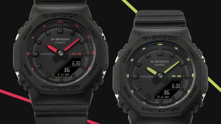 Zegarki Casio GMA-P2100SA-1A1 i GMA-P2100SA-1A2. (Źródło zdjęcia: Casio)