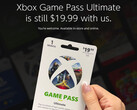 Zrzut ekranu z postu w mediach społecznościowych GameStop promującego "tańszą" ofertę Xbox Game Pass (źródło obrazu: GameStop)
