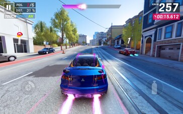 Asphalt 9 na Xiaomi Redmi Pad SE