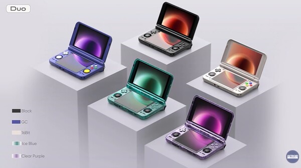 Retroid Pocket Duo będzie dostępny w pięciu kolorach.