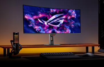 ROG Strix OLED XG34WCDG. (Źródło obrazu: Asus)