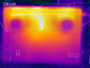 Test naprężeń temperatury powierzchni (spód)