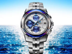 Zegarek Casio Oceanus Manta OCWS6000PB7A (powyżej) zostanie wydany w USA. (Źródło zdjęcia: Casio)