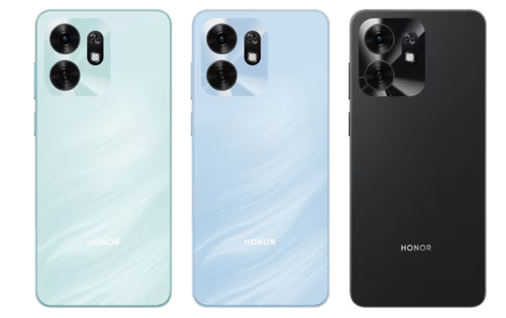 Honor Play 60A jest dostępny w kolorach atramentowej czerni, błękitu jeziora i lazurowego nieba (źródło zdjęcia: Honor)