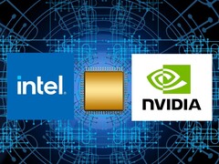 Nvidia zainwestowała 5 miliardów dolarów w Intela i wspólnie z Team Blue opracowuje chipy. (Źródło zdjęcia: Intel, Nvidia, Pixabay, edytowane)