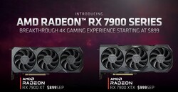AMD Radeon RX 7900 XTX i AMD Radeon RX 7900 XT - MSRP