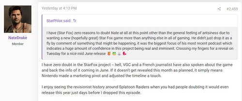 Aktualizacja NateTheHate dotycząca daty premiery Star Fox Switch 2