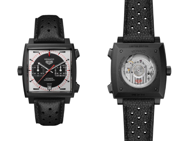 Stoper z chronografem TAG Heuer Monaco. (Źródło zdjęcia: TAG Heuer)