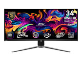 MPG 341CQPX to jeden z dwóch 34-calowych monitorów QD-OLED, które MSI wprowadziło w tym roku. (Źródło obrazu: MSI)