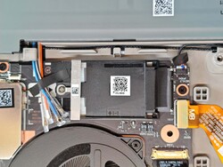 Gotowy do pracy w sieci WWAN z fabrycznie zainstalowanymi antenami (źródło obrazu: Notebookcheck)