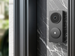 Nowy Doorbell Camera Hub G410 firmy Aqara (na zdjęciu) jest już dostępny na całym świecie. (Źródło zdjęcia: Aqara)