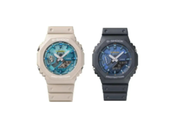 Wyciekły modele Casio GA-2100AS-5A i GA-2100AS-2A. (Źródło zdjęcia: Great G-Shock World)
