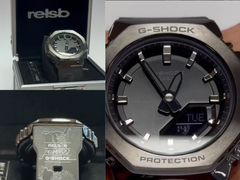 Nowy G-Shock GM-S2110B-8ARLSB będzie kolaboracją pomiędzy Casio i Rels B - hiszpańskim raperem.