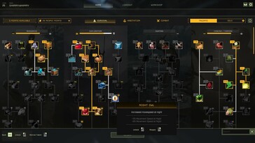 Obraz przedstawiający talenty w grze Icarus. (Źródło obrazu: Steam)