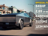 Akumulator Cybertruck ma zasięg 320 mil (zdjęcie: Top Gear/YT)