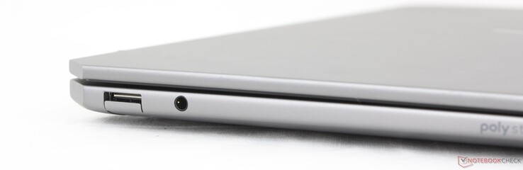 Po lewej: USB-A (10 Gb/s), zestaw słuchawkowy 3,5 mm