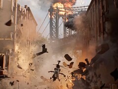 Zwiastun ujawniający Battlefield 6 pokazujący zniszczenia środowiska. (Źródło obrazu: Battlefield na YouTube)