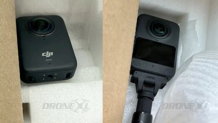 Detaliczne jednostki DJI Osmo 360 zostały już zauważone. (Źródło zdjęcia: via DroneXL)