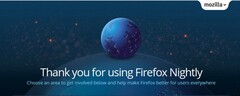 Najnowsza wersja przeglądarki Firefox Nightly zawiera przydatną funkcję tłumaczenia tekstu (Zdjęcie: Mozilla).