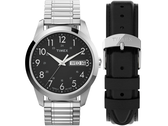 Timex Main Street Round TWG027900JQ jest wodoszczelny do 30 m (3 bar)