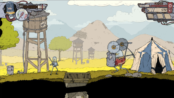 Obraz przedstawiający walkę w Feudal Alloy. (Źródło obrazu: Steam)