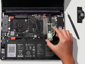 Wnętrze laptopa Framework Laptop 13 Pro