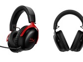 Bezprzewodowy zestaw słuchawkowy do gier HyperX Cloud III S jest dostępny w kolorze czerwonym i czarnym. (Źródło zdjęcia: HyperX)
