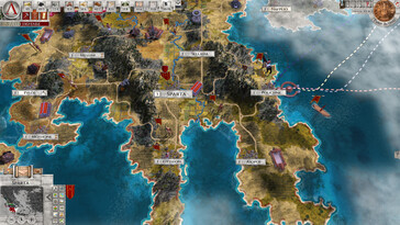 Na zdjęciu: zrzut ekranu z rozgrywki z gry „Imperiums: Greek Wars”.