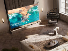 Telewizor LG Magnit Active Micro LED Smart TV działa pod kontrolą systemu webOS z obsługą AirPlay 2. (Źródło obrazu: LG)