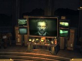 Zrzut ekranu z zmodyfikowanej wersji gry „Fallout: New Vegas”