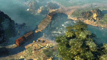 Zdjęcie przedstawiające kilka postaci z gry „Shadow Tactics: Blades of the Shogun”.
