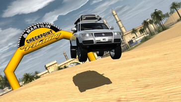 Na zdjęciu: Zrzut ekranu z gry World Racing 2 - Champion Edition.