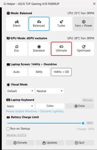 Ekran główny - niezwykle minimalny i łatwy w nawigacji